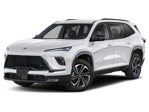 White Frost Tri-Coat 2025 Buick Enclave Sport Touring