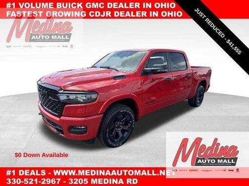 Flame Red Clearcoat 2025 RAM 1500 Big Horn/Lone Star