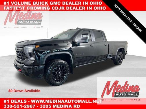 Black 2025 Chevrolet Silverado 3500 LT