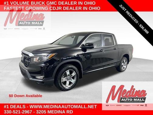 Crystal Black Pearl 2025 Honda Ridgeline RTL
