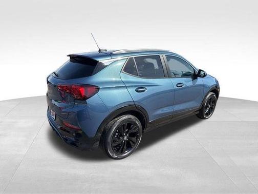 Ocean Blue Metallic 2024 Buick Encore GX Sport Touring