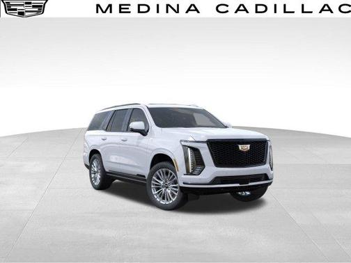 Vibrant White 2026 Cadillac Escalade Platinum Sport