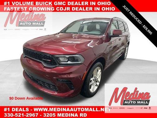 Octane Red Pearlcoat 2022 Dodge Durango GT