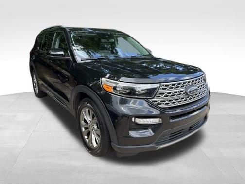 Agate Black Metallic 2021 Ford Explorer Limited