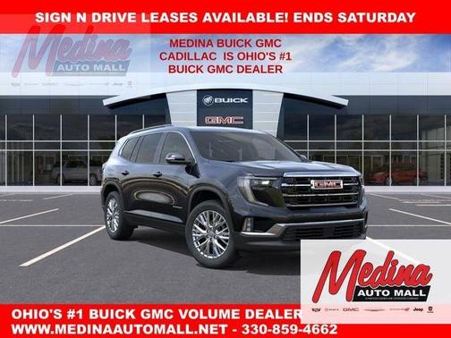 Ebony Twilight Metallic 2026 GMC Acadia Elevation
