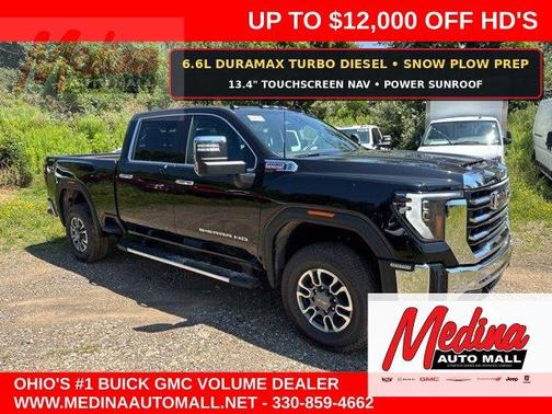 Onyx Black 2026 GMC Sierra 2500 SLT