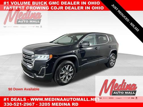 Ebony Twilight Metallic 2023 GMC Acadia SLE