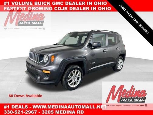 Granite Crystal Clearcoat Metallic 2021 Jeep Renegade Latitude