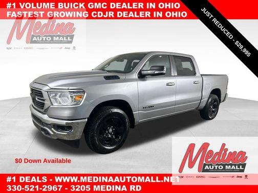 Billet Silver Metallic Clearcoat 2021 RAM 1500 Big Horn