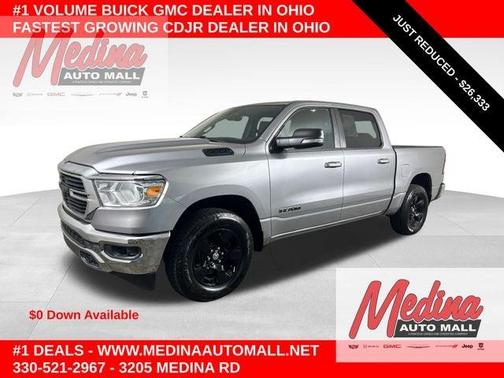 Billet Silver Metallic Clearcoat 2021 RAM 1500 Big Horn