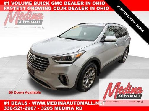 Circuit Silver 2017 Hyundai SANTA FE Limited