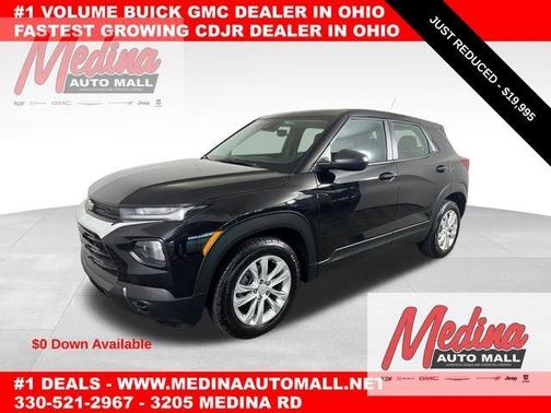 Mosaic Black Metallic 2023 Chevrolet Trailblazer LS