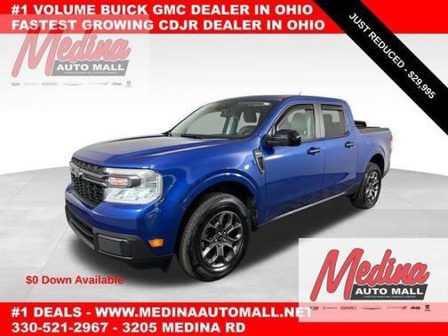 Atlas Blue Metallic 2024 Ford Maverick XLT