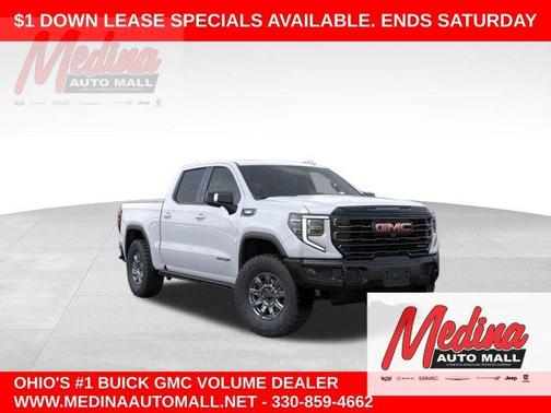 Summit White 2026 GMC Sierra 1500 AT4X