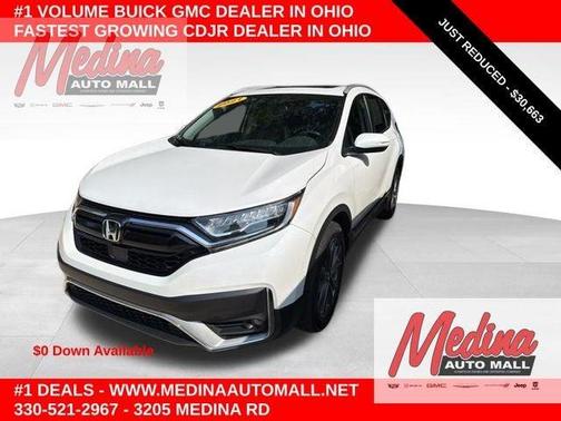 Crystal Black Pearl 2021 Honda CR-V Touring