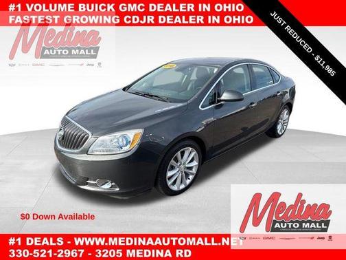 Ebony Twilight Metallic 2016 Buick Verano Leather Group