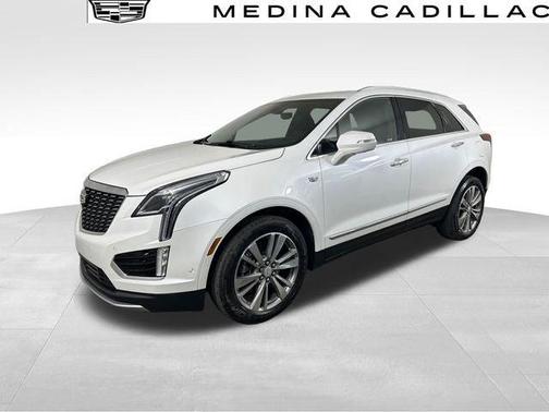 Crystal White Tri-Coat 2021 Cadillac XT5 Premium Luxury