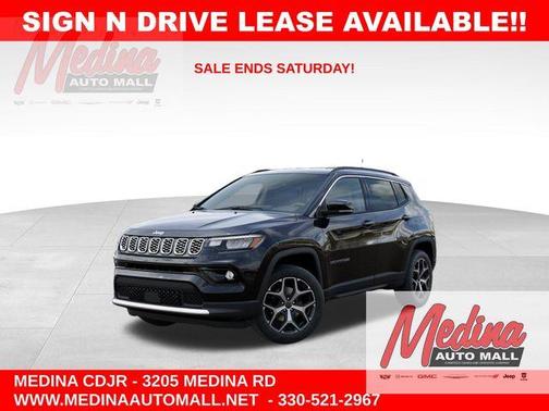 Diamond Black 2026 Jeep Compass Limited