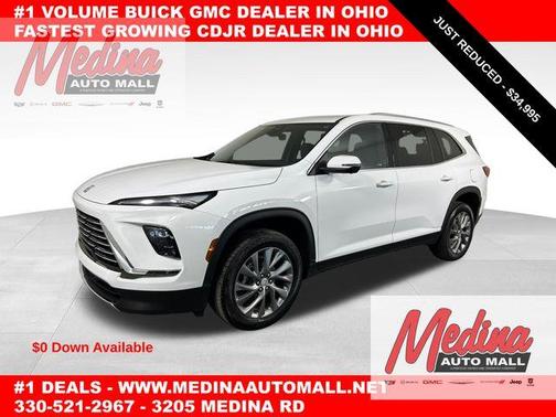 Summit White 2025 Buick Enclave Preferred