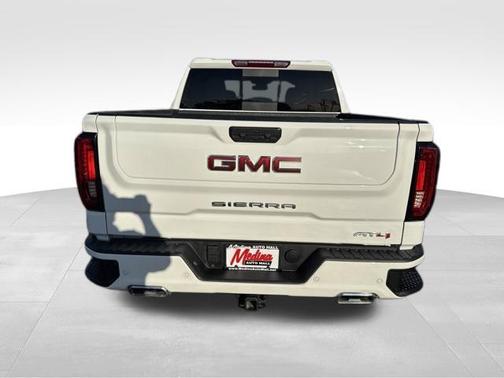 Summit White 2025 GMC Sierra 1500 AT4