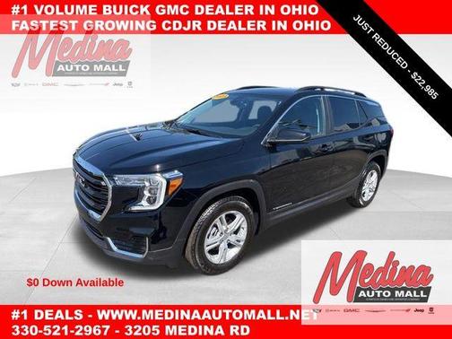 Ebony Twilight Metallic 2023 GMC Terrain SLE