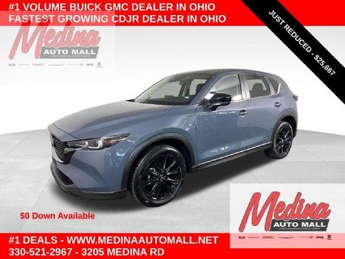 Polymetal Gray Metallic 2025 Mazda CX-5 Carbon Edition