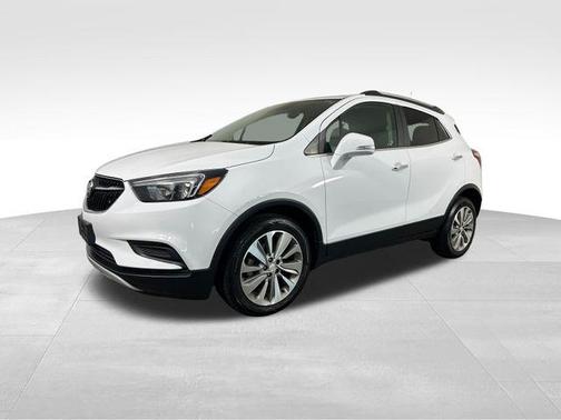 Summit White 2019 Buick Encore Preferred