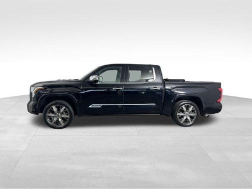 Midnight Black Metallic 2023 Toyota Tundra Hybrid Capstone
