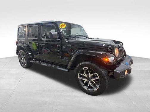 Black Clearcoat 2024 Jeep Wrangler 4xe Sport