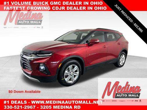 Cajun Red Tintcoat 2020 Chevrolet Blazer 2LT