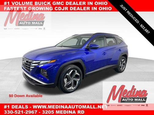 Intense Blue 2023 Hyundai TUCSON SEL