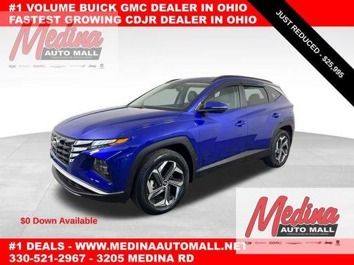 Intense Blue 2023 Hyundai TUCSON SEL