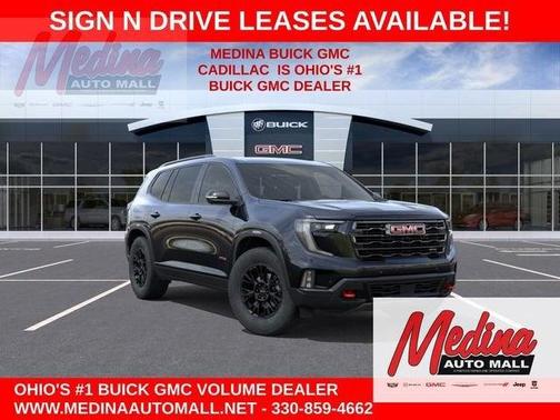 Ebony Twilight Metallic 2026 GMC Acadia AT4