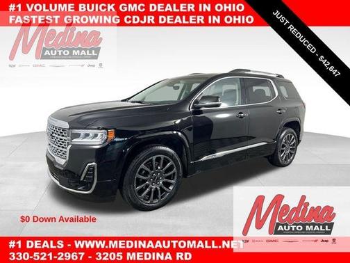 Ebony Twilight Metallic 2023 GMC Acadia Denali