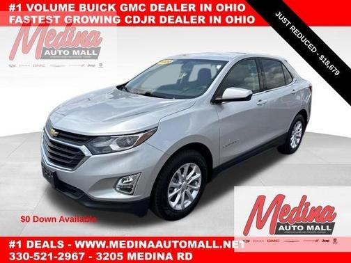 Silver Ice Metallic 2020 Chevrolet Equinox 2LT