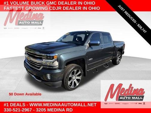 Graphite Metallic 2018 Chevrolet Silverado 1500 High Country