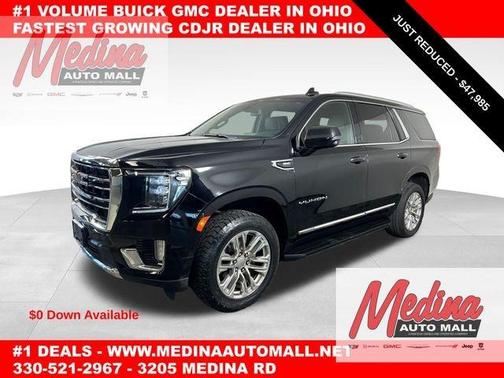 Onyx Black 2021 GMC Yukon SLT