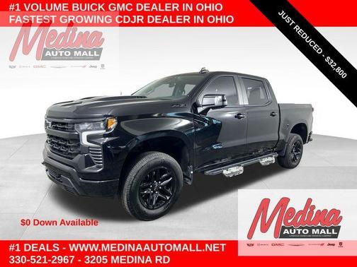 Black 2022 Chevrolet Silverado 1500 LT Trail Boss