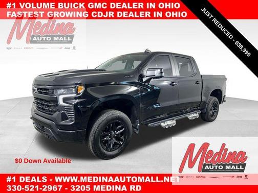 Black 2022 Chevrolet Silverado 1500 LT Trail Boss