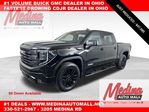 Onyx Black 2024 GMC Sierra 1500 Elevation