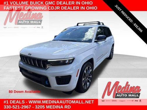 Bright White Clearcoat 2024 Jeep Grand Cherokee 4xe Overland