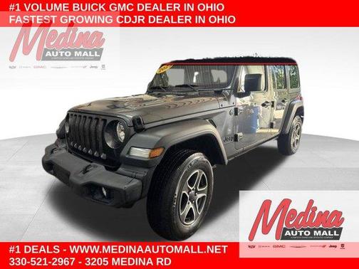 Granite Crystal Clearcoat Metallic 2023 Jeep Wrangler Sport