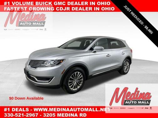 Ingot Silver Metallic 2016 Lincoln MKX Select