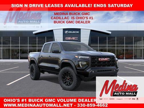 Onyx Black 2026 GMC Canyon Elevation