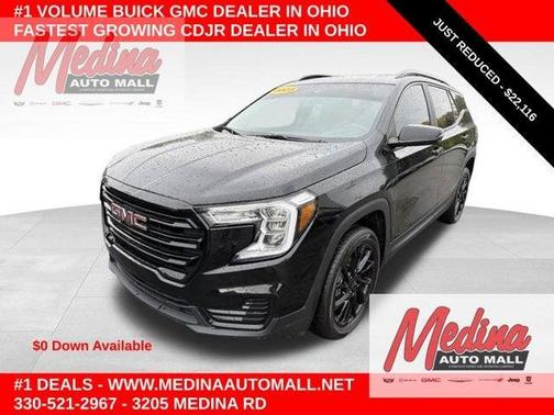 Ebony Twilight Metallic 2023 GMC Terrain SLE