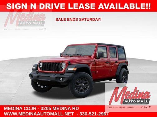 Firecracker Red Clearcoat 2026 Jeep Wrangler Sport