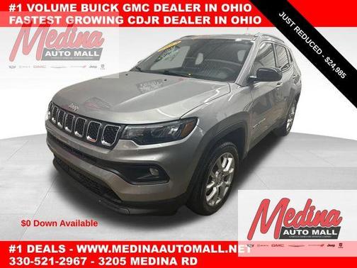 Billet Silver Metallic Clearcoat 2023 Jeep Compass Latitude Lux