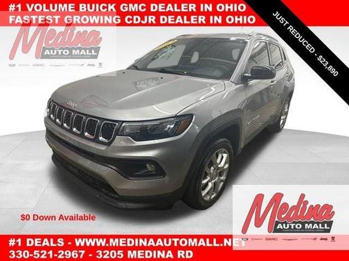 Billet Silver Metallic Clearcoat 2023 Jeep Compass Latitude Lux