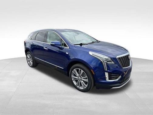 Opulent Blue Metallic 2024 Cadillac XT5 Premium Luxury