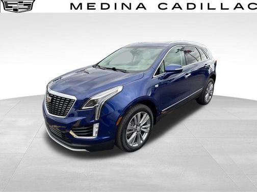 Opulent Blue Metallic 2024 Cadillac XT5 Premium Luxury